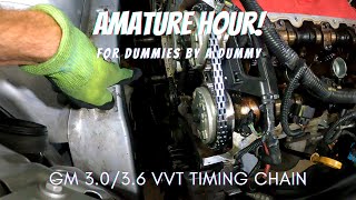 GM 3036 Timing Chain and Cam Sprocket Replacement [upl. by Neiluj]