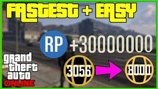 NEW FASTEST GO FROM RANK 1 To 200 In Minutes  GTA 5 ONLINE RP GLITCH PS4XBOX BEST EVER GLITCH [upl. by Yleik]