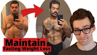 Maintaining Weight Loss after 50 Days Water Fasting [upl. by Ludeman456]