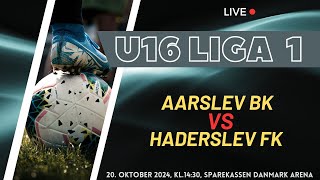 U16 Liga 1 Aarslev BK  Haderslev FK [upl. by Deckert11]