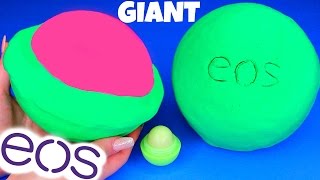 DIY GIANT EOS Lip Balm  How To Make The BIGGEST EOS In The World  GRANDE EOS  GIGANTIC EOS [upl. by Chantal]