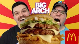 NEW McDonalds Big Arch Review [upl. by Itak555]