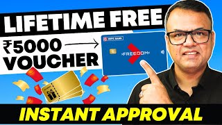 HDFC Lifetime Free Credit Card  ₹5000 Cashback Offer  HDFC Freedom Card  Every Paisa Matters [upl. by Alleuqram418]