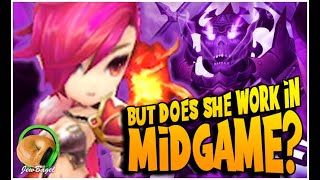 Does the endgame ASTAR TRICARU team work for MIDGAME Summoners War [upl. by Aihsatal]