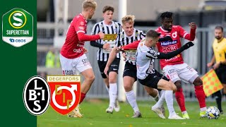 Landskrona BoIS  Degerfors IF 11  Höjdpunkter [upl. by Amalia]