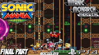 Sonic Mania Plus Encore Mode DLC Gameplay Walkthrough Part 12 Titanic Monarch Zone  PS4 Lets Play [upl. by Possing]