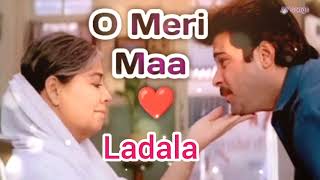 Teri Ungli Pakad Ke Chala Laadla  R Joy  Maa O Meri Maa  Udit Narayan  Anil Kapoor [upl. by Anaujit]