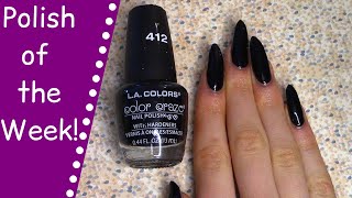 👑Polish Of The Week  LA COLORS Circuits  LA Colors Nail Polish Color Craze Swatch [upl. by Sheena]