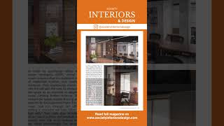 Check out Society Interiors amp Design  September 2024 Magazine Featuring deshnakasliwal [upl. by Edra]