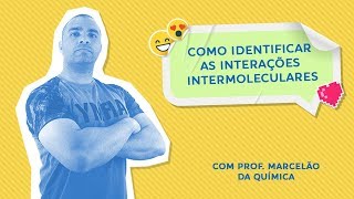 COMO IDENTIFICAR AS INTERAÇÕES INTERMOLECULARES  Revisão de Prova  Prof Marcelão [upl. by Kruter]