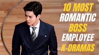 Top 10 KDramas Where The Boss Falls In Love With The Employee [upl. by Vachill619]