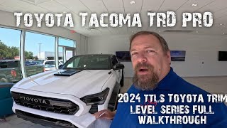 Toyota tacoma new body TRD PRO walkthrough [upl. by Isnan]