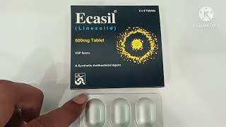 Ecasil 400mg Tablet Uses in Urdu Ecasil 600mg Tablet Uses Linezolid 400mg Ecasil Tablet 400mg [upl. by Rotberg]