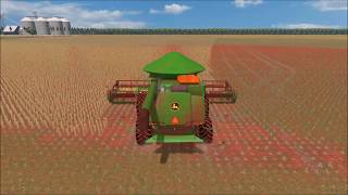 Colhendo com CoursePlay  Farming Simulator 15 [upl. by Tobiah561]