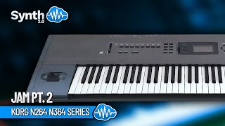 Korg N264 N364 Series  JAM PT 2 [upl. by Suu]