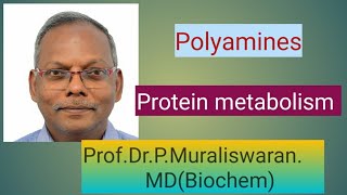 Polyaminesprotein metabolism Muralis Simplified Biochemistry [upl. by Cynara970]