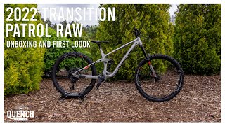 2022 Transition Patrol Raw unboxing and first look [upl. by Nevanod]