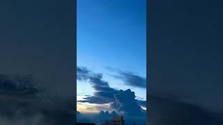 Clouds ☁️☁️☁️ clouds cloudscape cloudlapse timelapse [upl. by Aihsile]