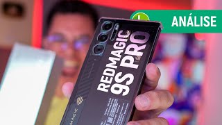 REDMAGIC 9S PRO CELULAR GAMER TURBINADO FICOU AINDA MELHOR  Análise  Review [upl. by Ainerol]