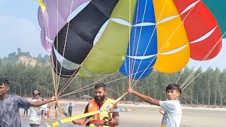 Coxs Bazar Parasailing  Parasailing  in Coxs Bazar [upl. by Harleigh]