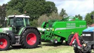 Fendt Favorit 712 Vario  McHale Fusion 2 Baler HD [upl. by Zetrauq]