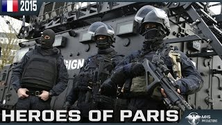 GIGN  GIPN  BRI  RAID  quotHeroes of Parisquot [upl. by Kamaria]