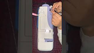 Bobin winding techniques  sewing  trending ushajanomefullyautomaticsewing [upl. by Supat]