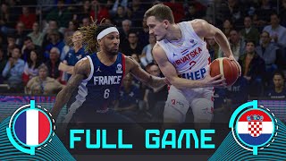 France v Croatia  Full Basketball Game  FIBA EuroBasket 2025 Qualifiers [upl. by Somerville]