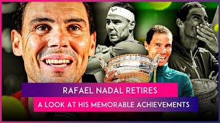 Rafael Nadal Retirement Some Special Achievements Of Spanish Tennis Icon [upl. by Llerral]