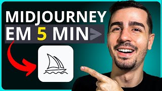 Como Usar O MidJourney Tutorial Para Iniciantes inteligência artificial [upl. by Sueddaht439]