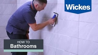 How to Grout Tiles with Wickes [upl. by Amekahs]