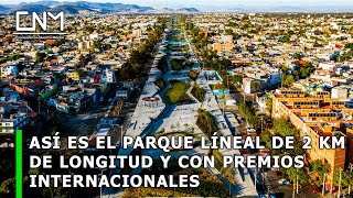 Parque Lineal Ave Fénix termina su última etapa de construcción en la CDMX [upl. by Yelraf]