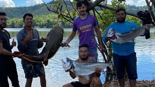 Da serie monstros do Rio pesca de Pirarara no Rio Xingu já SEGUE o canal e deixa o joinha 👍 [upl. by Sitoiganap]