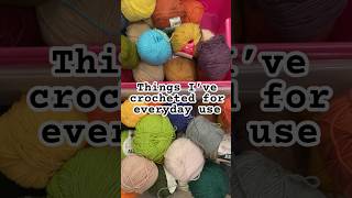 My most used crochet projects at home 🏡 crochetideas crochetinspiration [upl. by Mikah]