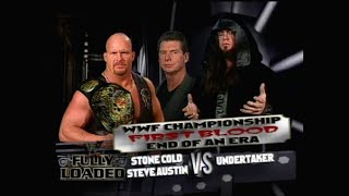 Story of Stone Cold vs The Undertaker  Fully Loaded 1999 [upl. by Achorn20]