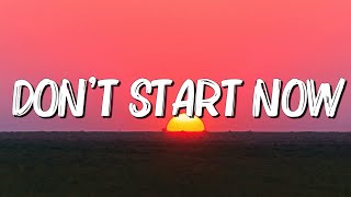 Dont Start Now  Dua Lipa Lyrics  Justin Bieber  Ava Max MixLyrics [upl. by Latoya]