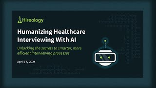 Humanizing Healthcare Interviewing with Automation [upl. by Eenhpad300]