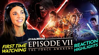 Coby rises up for THE FORCE AWAKENS 2015 Movie Reaction FIRST TIME WATCHING [upl. by Rahas]