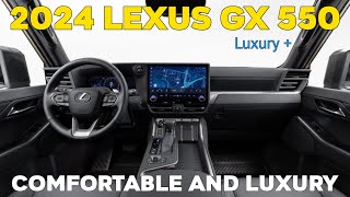 2024 Lexus GX 550 Luxury Interior Review [upl. by Lougheed]