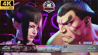 Juri Vs E Honda  Master League Ranked Match  Street Fighter 6 [upl. by Libbie]