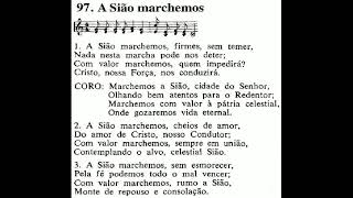 CCB Hinário 4 Hino №97 A Sião marchemos Tocado na igreja 🙌🏻😀😇 [upl. by Shepp]