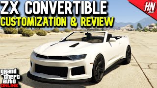 Declasse Vigero ZX Convertible Customization amp Review  GTA Online [upl. by Caitrin90]