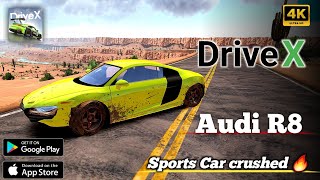 Unlock New car Drive X Audi R8 😱  ios and Android  Gameplay [upl. by Aitetel]