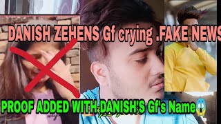 Arishfa Khan  Danish zehen girlfriend crying on his death   Danish zehen girlfriend name [upl. by Nwahsud]