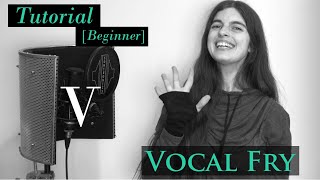 Vocal Fry Tutorial V  How to Practice amp Tips  Vocal Distortion Tutorials by Aliki Katriou [upl. by Nidla708]