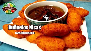 Buñuelos de Yuca y Queso Receta 100 Nicaragüenses [upl. by Birdie]