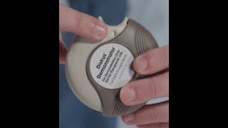 Diskus Inhaler Demo Advair Flovent [upl. by Gnoud]