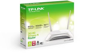 TPLINK TLMR3420 ODZYSKIWANIE RECOVER [upl. by Aenotna399]