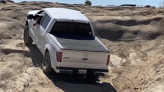 stock f150 testing offroad capabilities  4x4  Got Stuck [upl. by Niawtna]