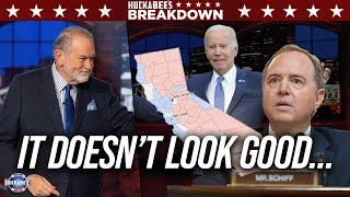 Super Tuesday Ends with Troubling Numbers for Biden and Adam Schiff  Breakdown  Huckabee [upl. by Rooke]